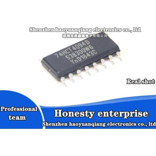 5PCS Genuine original 74HCT4094D 74HCT4094 SMD SOP-16 shift register logic chip