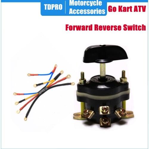 Forward Reverse Switch With Wiring Harness For Brush Motor Electric e-Bike Go Kart