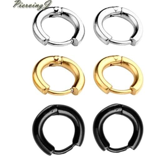 PiercingJ Women's Gold Earrings