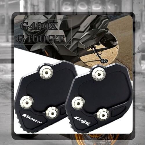 For BMW C400GT C400X K51 C400 X GT C 400X 400GT 2019 2020 Motorcycle Kickstand Foot Side Stand Extension Pad Support Plate