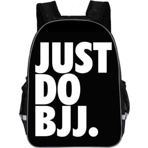 Backpack Taekwondo Brazilian Jiu-Jitsu Martial Judo Animal Women Men Boys Girls Kids Teenager School Bags Mochila Bolsa