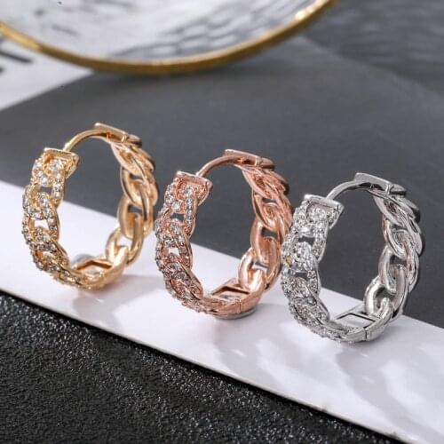 New Designers Korean Earrings for Women Gold Charm Luxury Fashion Jewelry Hoop Earrings
