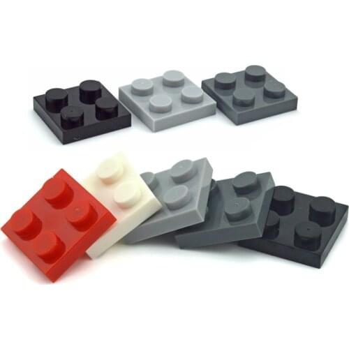2x2Dots Thin Figures Bricks multiple color Educational Creative Size DIY Bulk Set Building Blocks Compatible Classic Parts