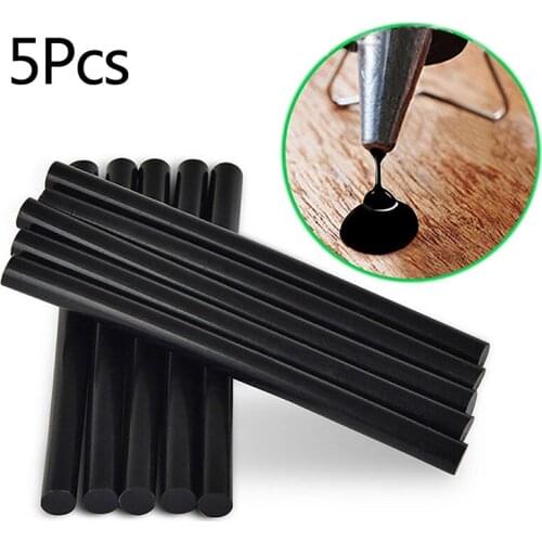 5pcs DIY Melt Glue Sticks For Electric Glue Gun Craft Album Alloy Car Dent Paintless Removal Hand Repair Tool