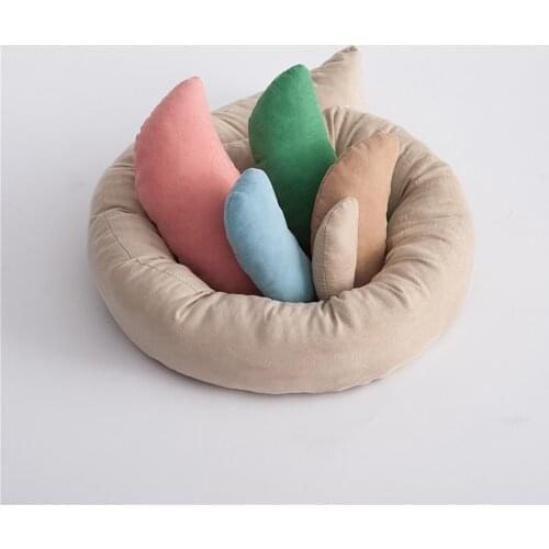 6pcs Newborn Photography Pillow Assisst Props Studio Sofa Stuff Baby Posing Nest Accessories Set Photo Shoot Infant Assistant
