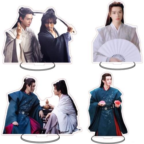 Anime WORD OF HONOR Wen Kexing Zhou Zishu Stand Figure Model Plate Acrylic Double Sided Desk Decor Ornaments Xmas Gifts New