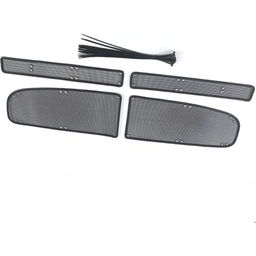 For Volvo S90 2016-2020 Car Accessories Front Grille Insert Net Anti-insect Dust Garbage Proof Inner Cover Net Stainless Mesh