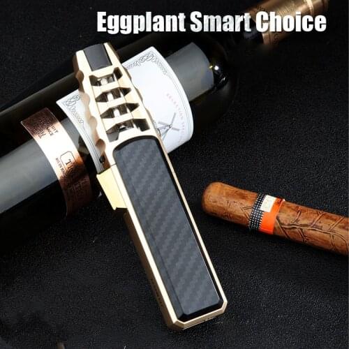 Large new pen spray gun butane powerful direct impact lighter metal gas kitchen Welding Torch Cigar turbine windshield cigarette