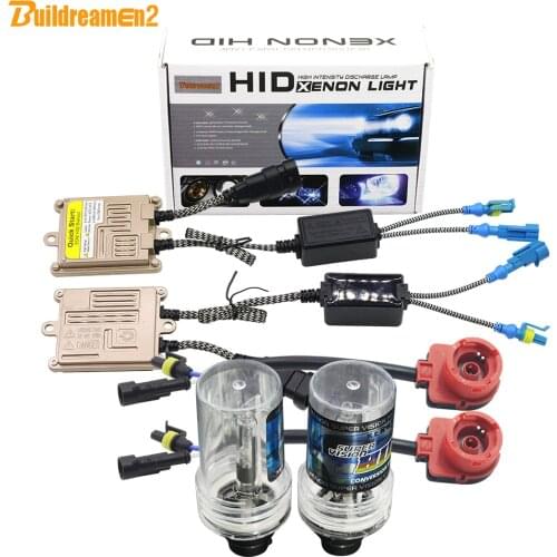 Buildreamen2 D2 D2S D2C D2R AC HID Full Xenon Kit Ballast + Bulb + Harness Wire 4300K 6000K 8000K 10000K 12V Car Light Headlight