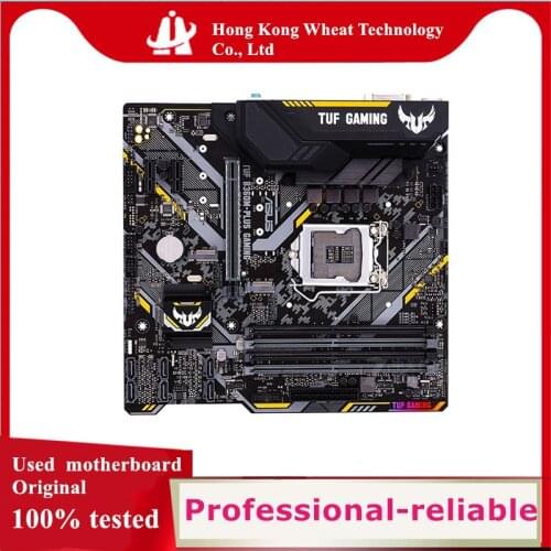 For ASUS TUF B365M-PLUS GAMING Motherboard Socket LGA 1151 DDR4 M.2 NVMe For Intel B360 Original Desktop Used Mainboard