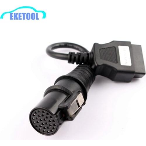 For Iveco 30Pin Truck Cable Adapter For Iveco Diesel Cars OBD Connector Extension Transfer for IVECO 30 Pin to OBD2 Female 16Pin