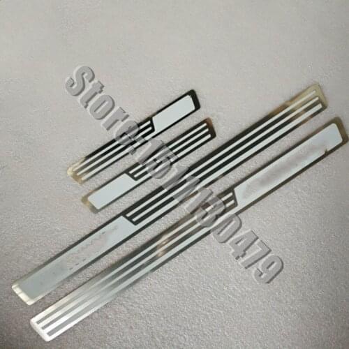 For Volkswagen Passat B5 B7 B6 2000-2020 Car Styling Stainless Steel Ultra-thin Scuff Plate/Door Sill Door Sill Scuff Plate