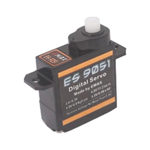 Emax 4.3g Mini Digital Servo ES905 RC Small 3D F3P indoor airplane servo For RC Fixed wing Airplane Fixed wing drone accessories