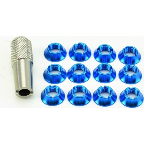 FUTABA Remote Control JR/Frsky Switch Nut Toggle Switch Aluminumcolor