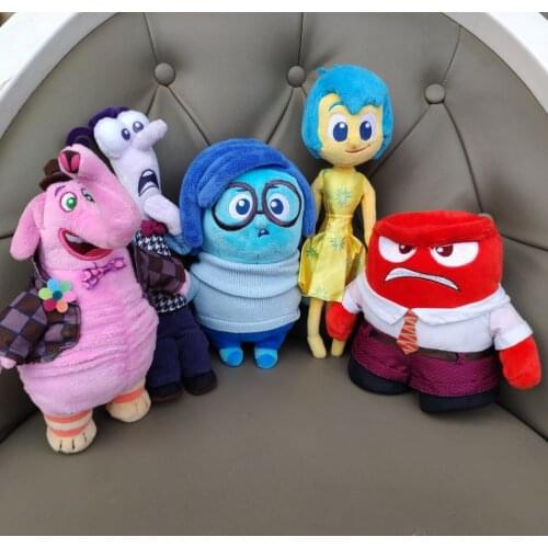 Disney Inside Out Joy Anger Sadness BingBong And Fear Plush Toy