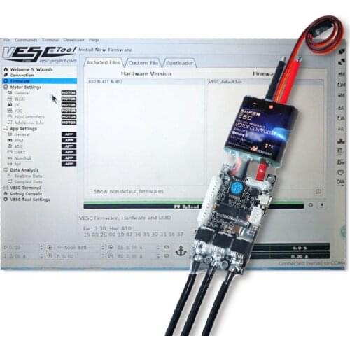 Maytech 3-12S 50V VESC Controller for E longboard 50A VESC4.12 based Speed Controller for E bike Electric Skateboard RC Car