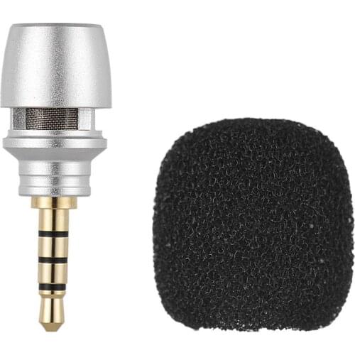 Andoer EY-610A Portable Mini Microphone Smartphone Portable Mini Omni-Directional Mic Microphone for Recorder for Smartphone