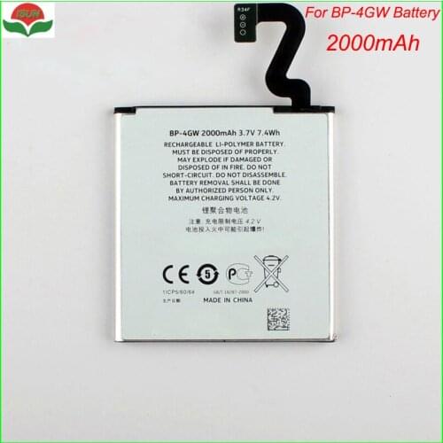 ISUN Battery Replacement Li-ion Battery For Nokia Lumia 920 920T BP 4GW BP4GW BP-4GW Mobile Phone Battery 2000mAh