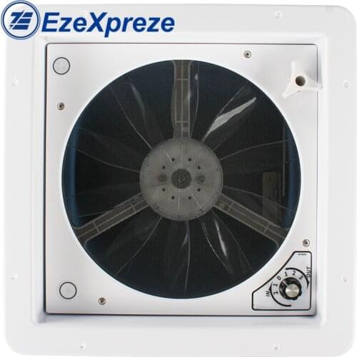 14' 420mm DC 12V Manual Control 3 Speeds RV Roof Vent Caravan Skylight RV AIR Fan 0100495 Motorhomes Camper Window Accessories