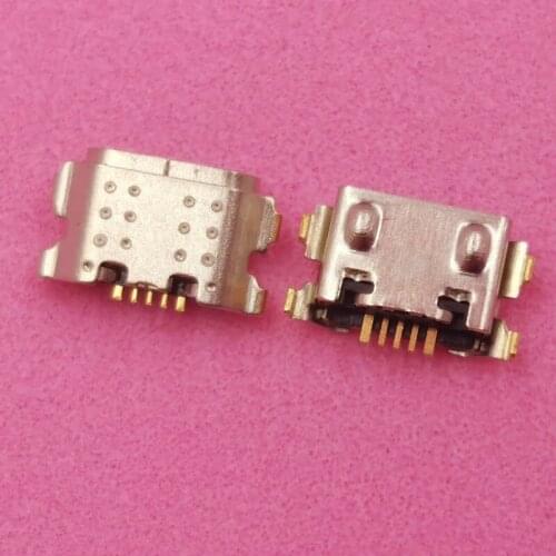 50Pcs Dock Micro Plug USB Charging Charger Port Connector For LG K22 K12 Plus K12Plus K40 Q60 LMK200B LM-K200 LMK200Z LMK200E
