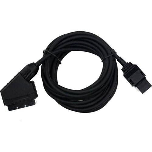 50PCS For Nintendo NES RGB AV broom wire cable for NES connector wire line gauge video cable 3m