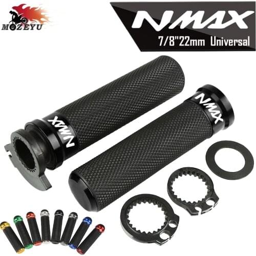 For YAMAHA NMAX155 125 2015 2016 2017 Handlebar Hand Grips Handle Bar Grips Ends N-MAX NMAX 125 150 155 160 2015-2018 2019 2020