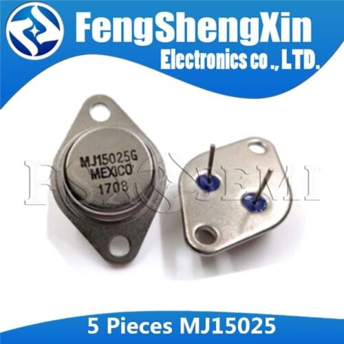 5PCS MJ15025 TO-3 MJ15025G Silicon Power Transistors