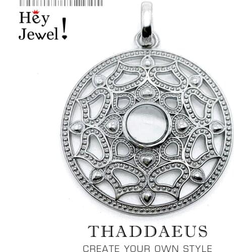 Pendant Opal Lotus,2019 Brand 925 Sterling Silver Glam Jewelry Europe Style Bijoux Trendy Accessorie Gift For Soul Woman