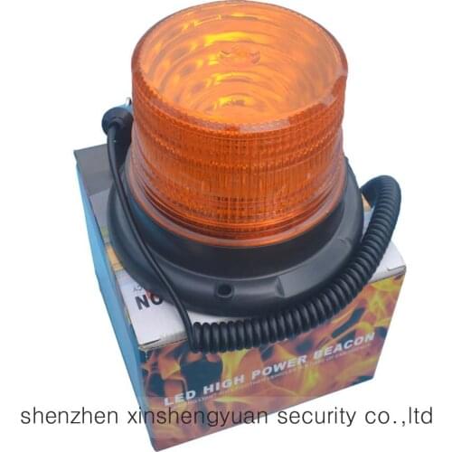 Hot DC12V24V Car Truck Magnetic Warning flash beacon Strobe Emergency light Police lights lamp Amber