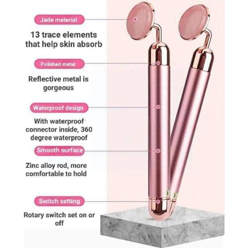 Jade Messager Electric Beauty Products Beauty Face Beauty Bar Bar Roller Tool Massage Message Massager Device A3E8