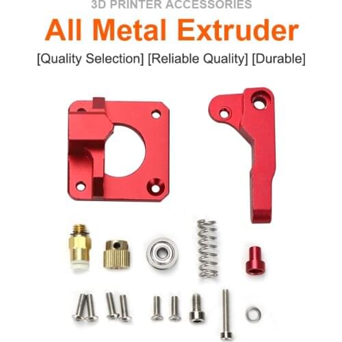 MK8 Extruder Upgrade Aluminum Alloy Block Bowden Extruder CR10 1.75mm Filament For CREALITY CR-10 3D Printer Part