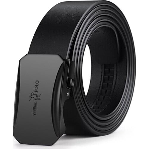 Mens automatic buckle belt, fashioncasual cowhide belt