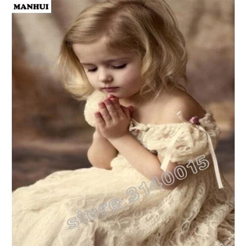 Full Square Diamond 5D DIY Diamond Painting Girl prayer Embroidery Cross Stitch Rhinestone Mosaic Painting BEF069