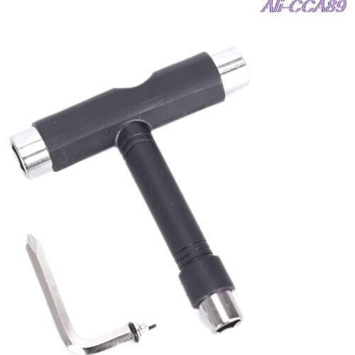 Pro Multifunctional Skateboard Tool Scooter Longboard T Shape Wrench Nuts Adjusting Tool Skate T-shape Adjustment Equipment