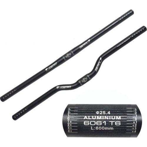 600mm Bicycle Handlebar Aluminum Alloy MTB Handle Riser Bar For Mountain Road Bike Bike Parts Al6061 aluminum alloy