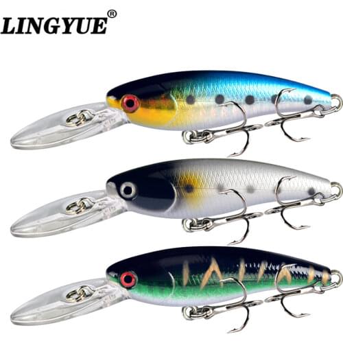 Special Offer Sale 1PCS Plastic 3D Eyes Hard Bait 9CM/8.3G Floating Minnow Crankbait Fishing Lures Wobbler Tackle Treble Hooks