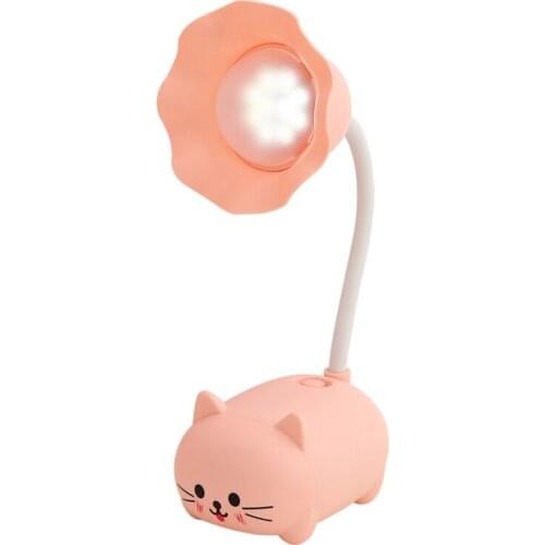 LED Desk Lamp USB Charging Bedside Eye protection Table Lamp Living Room Badroom Decoration Cute Animal Design Kids Gifts