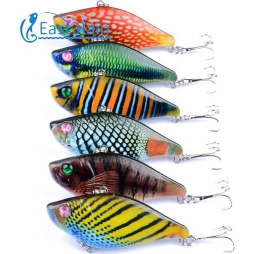 East Rain 7cm 12.5g Painted All Range Bait Freshwater Saltwater Fishing Lure Sinking VIB Artificial Hard Bait Free Shipping