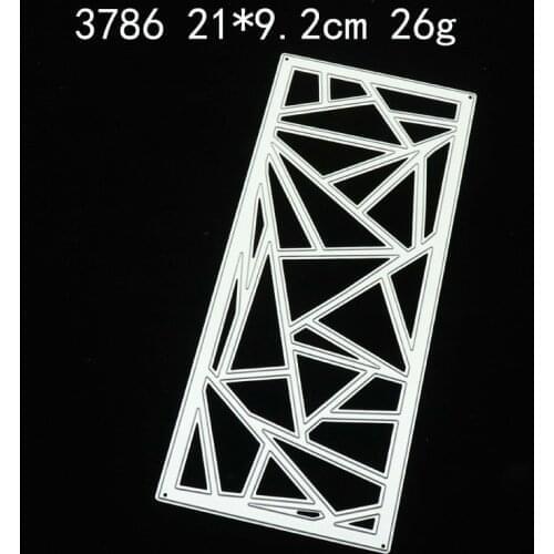 2021 Cutting Die Strip Scrapbooking Paper DIY Cards Postcard Handcrafts Album Handcraft Embossing Stencil Greeting Card Making