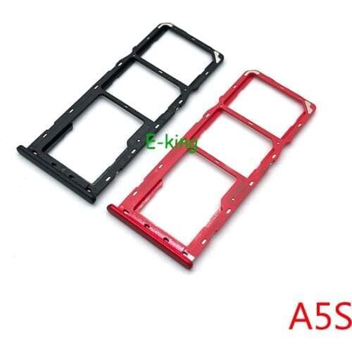 For OPPO A5 A5S Sim Card Slot Tray Holder Sim Card Reader Socket