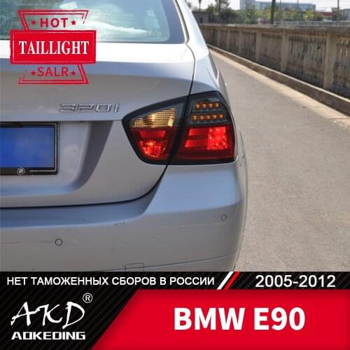 Tail Lamp For Car BMW E90 2005-2012 318i 320i 323i 325i LED Tail Lights Fog Lights Day Running Light DRL Tuning Cars Accessories