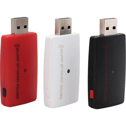 10 pcs a lot Wireless wired USB controller Adapter Converter for N-S for Switch, PS3, PC