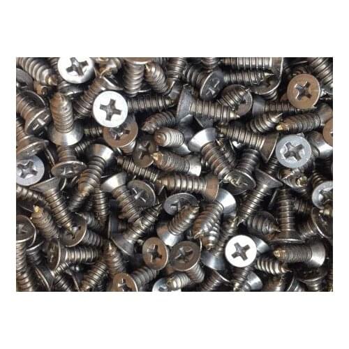 30pcs M3.9x16 M3.9 Thread Diameter 16mm Length 846 Titanium flat head self-tapping screw ti self tiphone apping screw