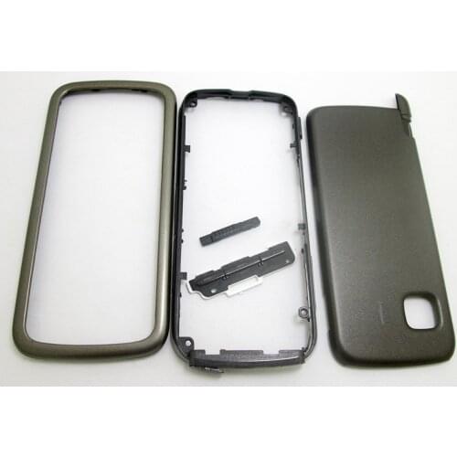 Black Housing Cover Battery Door Case Case Keypad Keyboard for Nokia 5230 5233