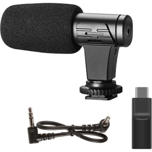 For DJI Osmo Pocket Audio Adapter for Pocket PTZ Camera Audio Adapter for Osmo Pocket Camera Recording Microphone