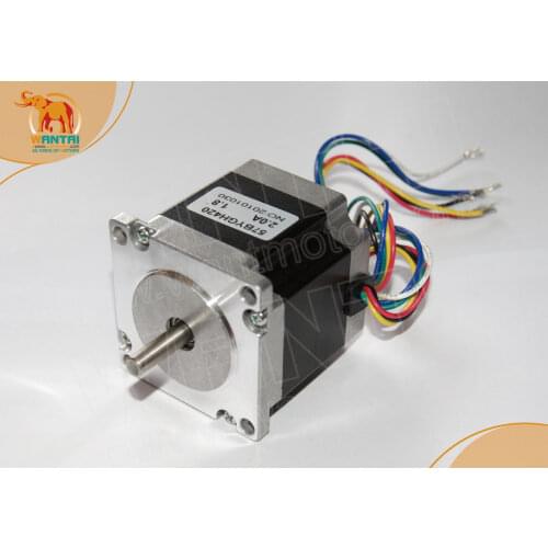 EU Ship ! Wantai Stepprt Motor ! NEMA23 185 Oz-in Bipolar connection CNC stepper motor stepping motor/2.0A-2.8A wantaimotor