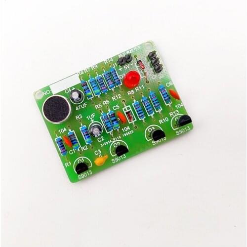 Electronic DIY Production Parts Clapping Voice Control Switch Kit Sound Induction Lamp Interesting Welding Training Teaching