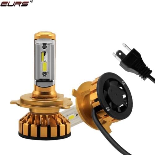EURS Mini F6 H1 Led H7 Canbus H4 H11 H8 6000K Car Headlight Bulb 10000LM Auto 9005 HB3 9006 HB4 LED Automobiles Lamp 12V 24V