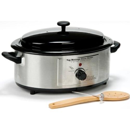 Hot sell massage stone heater/ hot stone heater/electric massage stone heater 6L English explanations