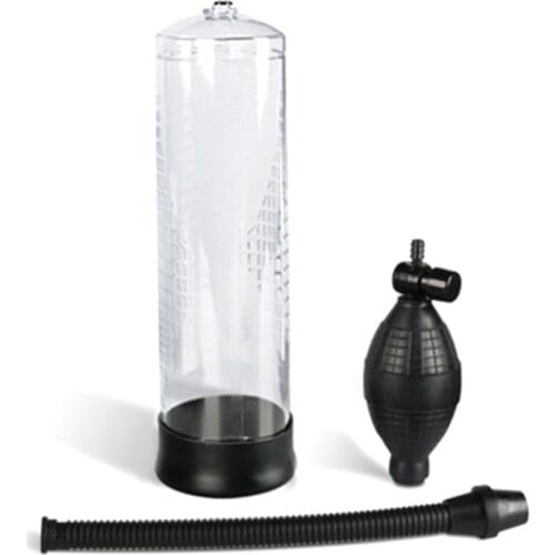 Delay Massager Effective Vacuum Penis Pump Daily Exercise Penisgrowth with Precise Measurements in Cylinder